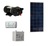 Kit pompe solaire FLOJET 19 l / min avec batterie